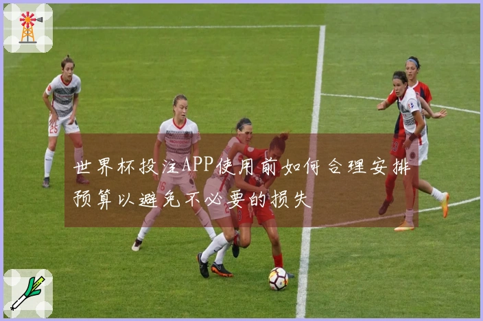 世界杯投注APP使用前如何合理安排预算以避免不必要的损失